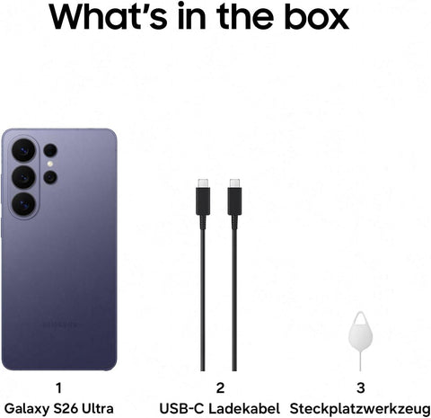 Samsung Galaxy S26 Ultra – TDRA - 12GB RAM – 5G AI Flagship