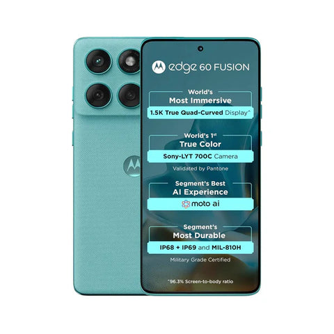 Motorola Edge 60 Fusion 5G-| 6.67″ POLED 120 Hz