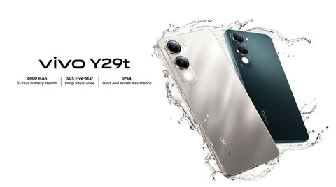 VIVO Y29T AI 5G Dual SIM 6GB RAM 256GB